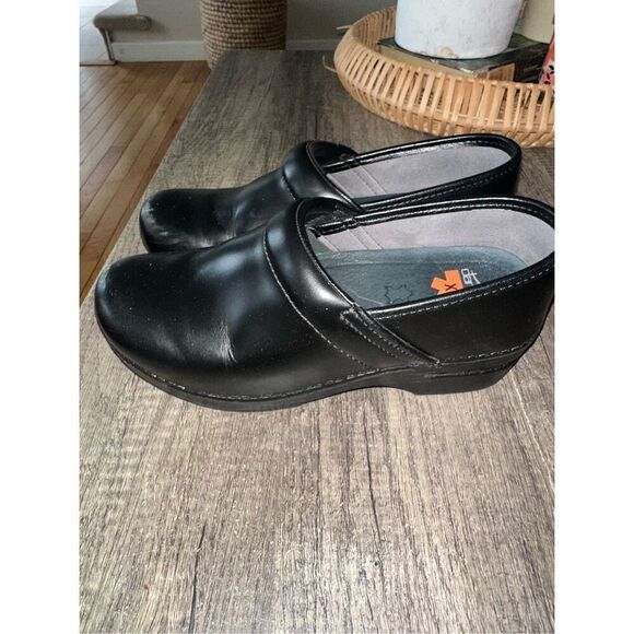 Dansko Pro XP Cabrio Black Professional Slip Resistant Clogs Shoes Size 38 - Picture 4 of 6